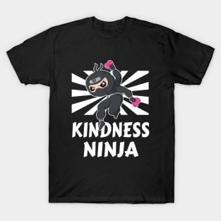 Kindness Ninja Anti Bullying Funny Kids T-Shirt